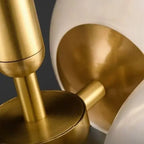 Modern Marble Globe Chandelier