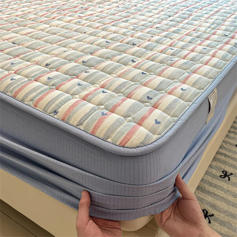 Waterproof Anti-Mite Fitted Mattress Protector