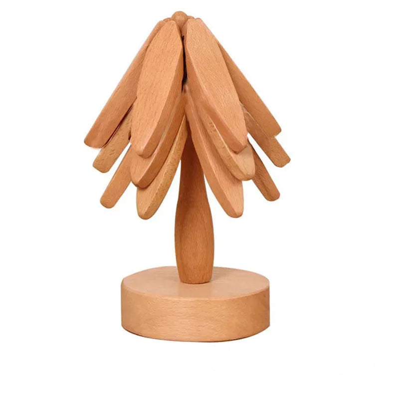 Wooden Tree Design Heat Trivet