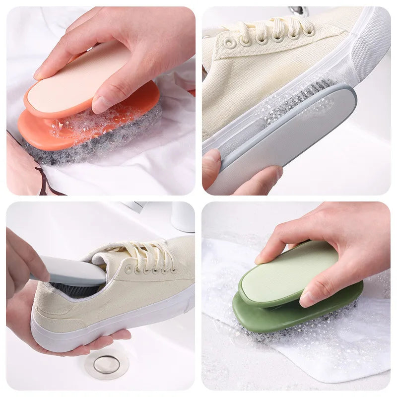 Portable Long-Handle Shoe Brush