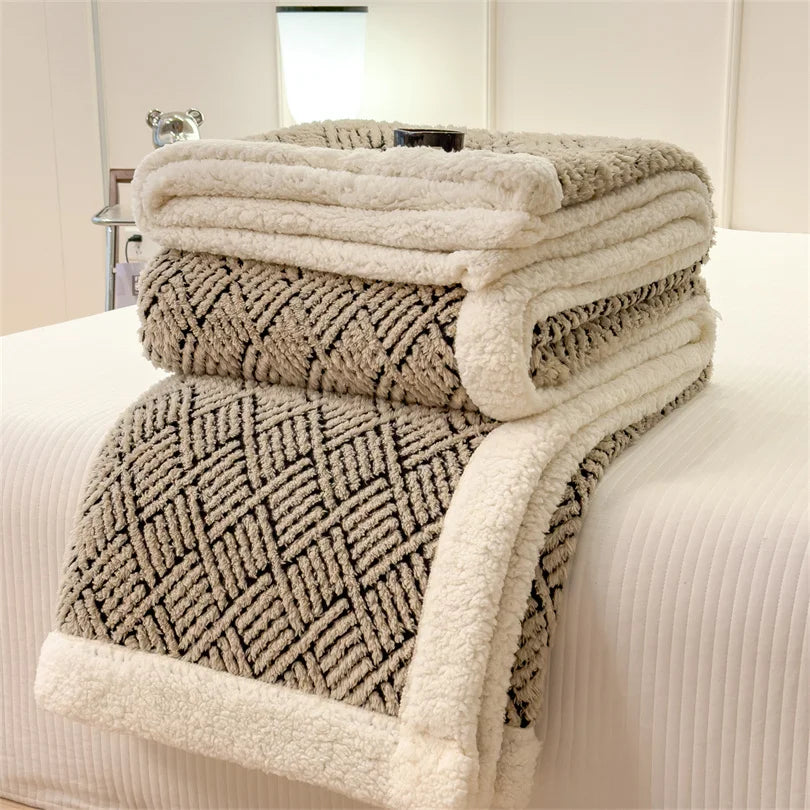 Luxury Double Layer Fleece Blanket