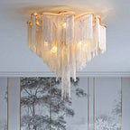Luxury Tassel Chain Ceiling Chandelier