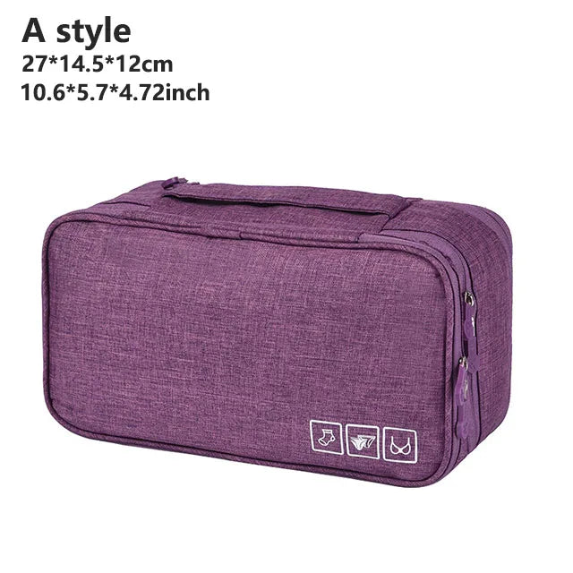 Waterproof Travel Underwear Organizer Bag