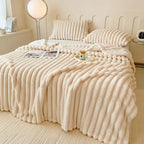 Fluffy Faux Fur Throw Blanket