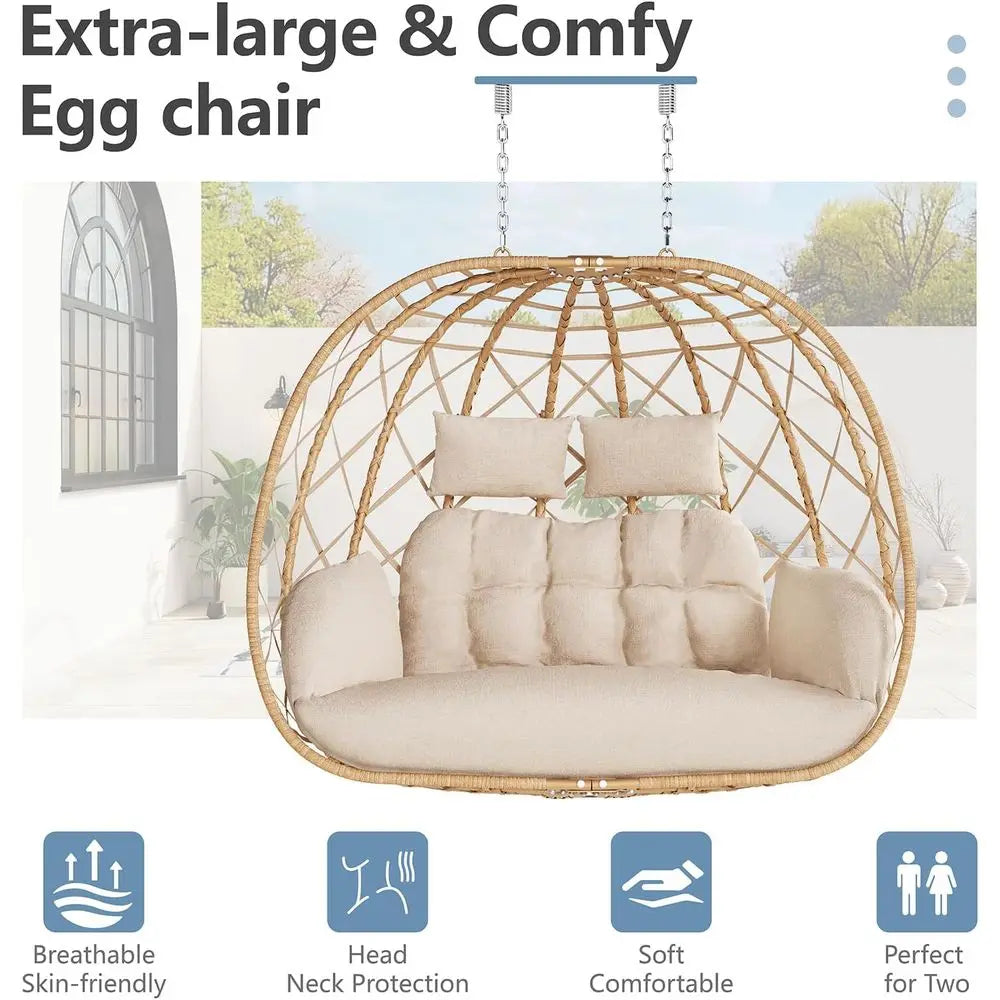 Double Egg Swing Chair