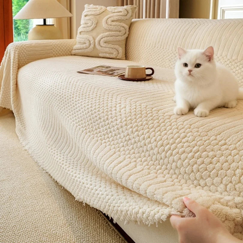Bohemian Fleece Sofa Throw