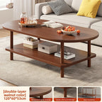 Oval Storage Coffee Table