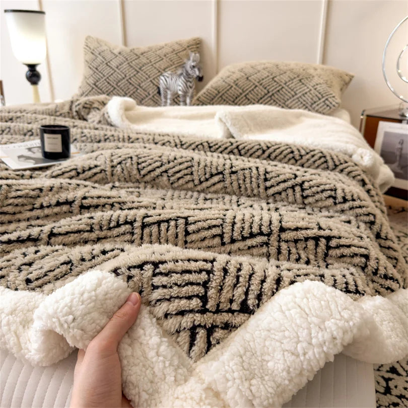 Luxury Double Layer Fleece Blanket