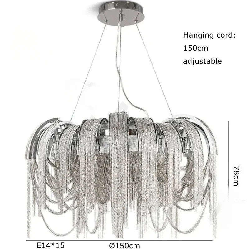 Dimmable Multi-Layer Luxury Chandelier