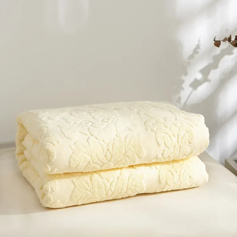 Jacquard Cotton Summer Throw Blanket