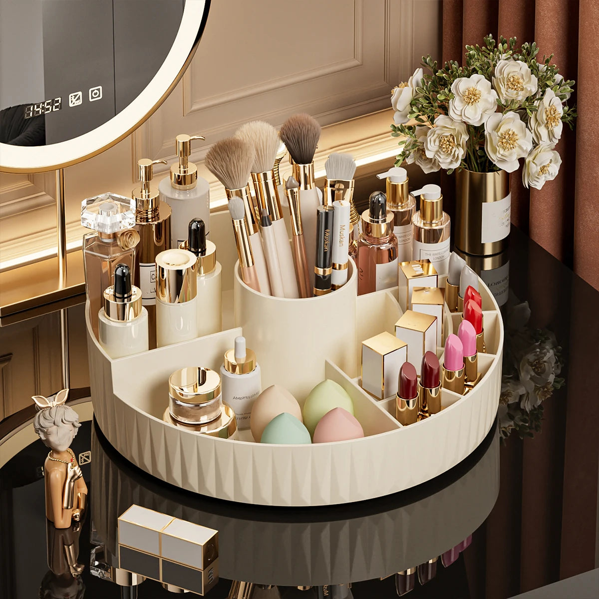 360° Rotating Makeup Storage Organizer
