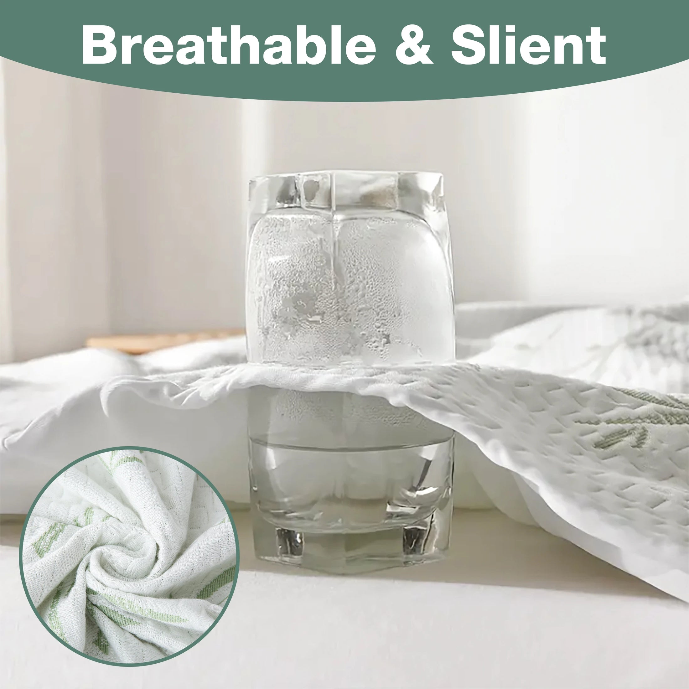 Bamboo Waterproof Cooling Mattress Protector