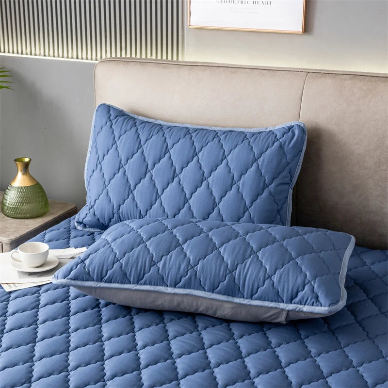 Luxury Quilted Waterproof Pillow Protector