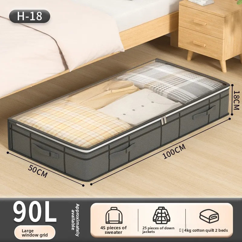 Large Dustproof Underbed Storage Organizer