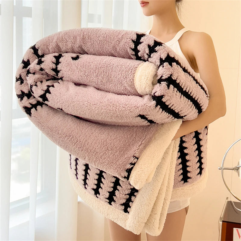 Thick Flannel Winter Blanket