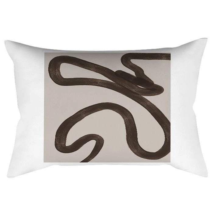 Stylish Nordic Printed Lumbar Cover