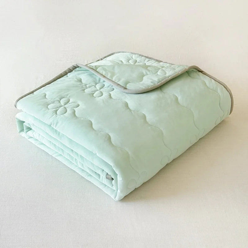 Pink Cooling Summer Blanket