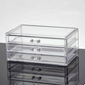 Clear Desktop Makeup Organizer