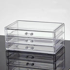 Clear Desktop Makeup Organizer