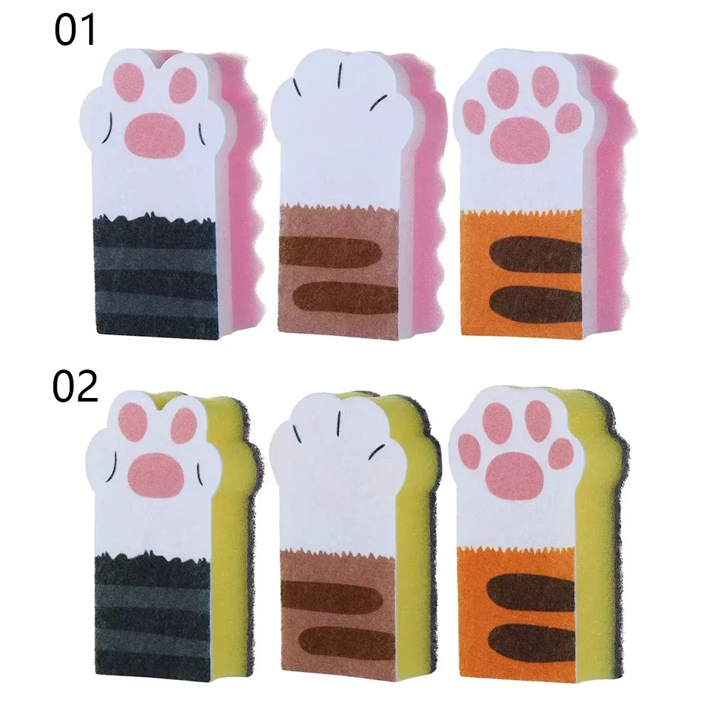 Cat Paw Cleaning Dish Sponge