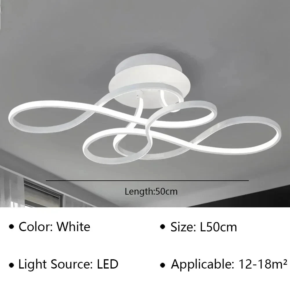 Modern LED Smart Ceiling Chandelier