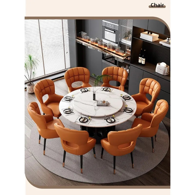 European High-Back Dining Chair