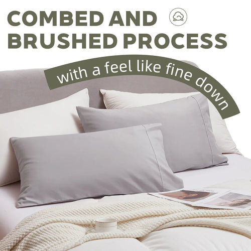 2-Pack Cooling Microfiber Pillowcases