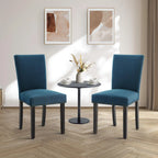 Upholstered Parsons Dining Chairs Set