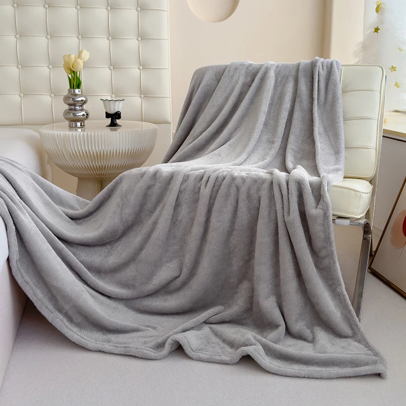 Ultra Plush Microfleece Throw Blanket