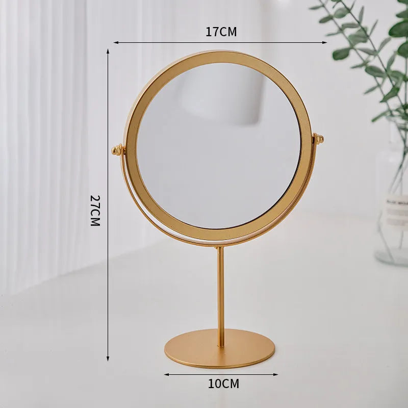 Nordic Round Vanity Desk Mirror