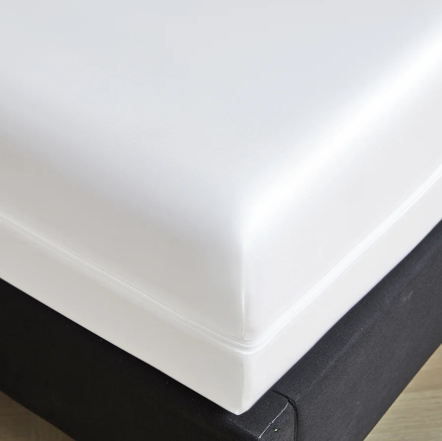 Luxury Cooling Satin Mattress Protector