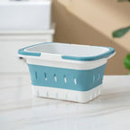 Space-Saving Collapsible Laundry Basket