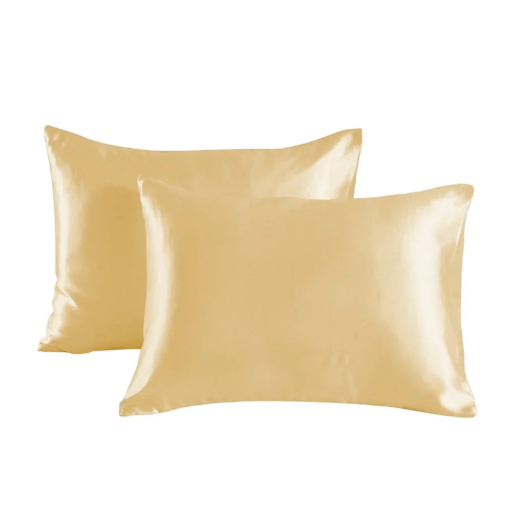 Luxury Satin Pillowcase Set Soft
