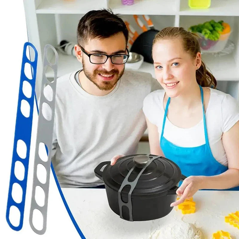 Flexible Silicone Lid Strap Holder