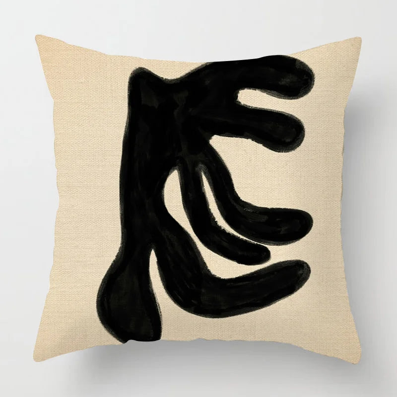 Nordic Abstract Geometric Cushion Cover