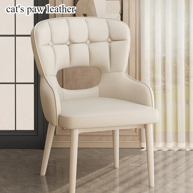 European High-Back Dining Chair