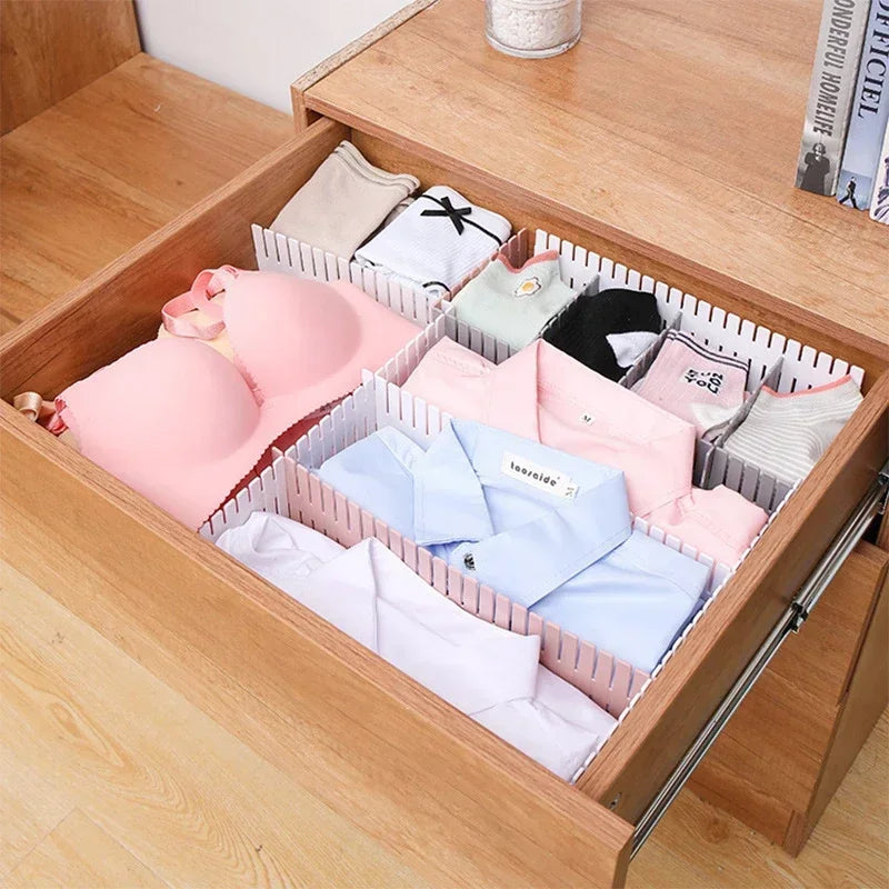 4-Pack Adjustable Drawer Dividers