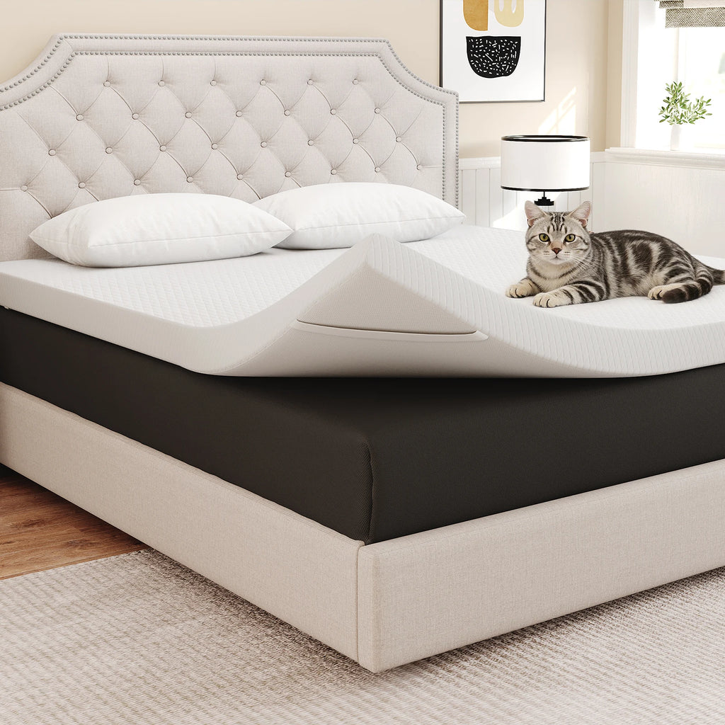 Gel Memory Foam Mattress Topper