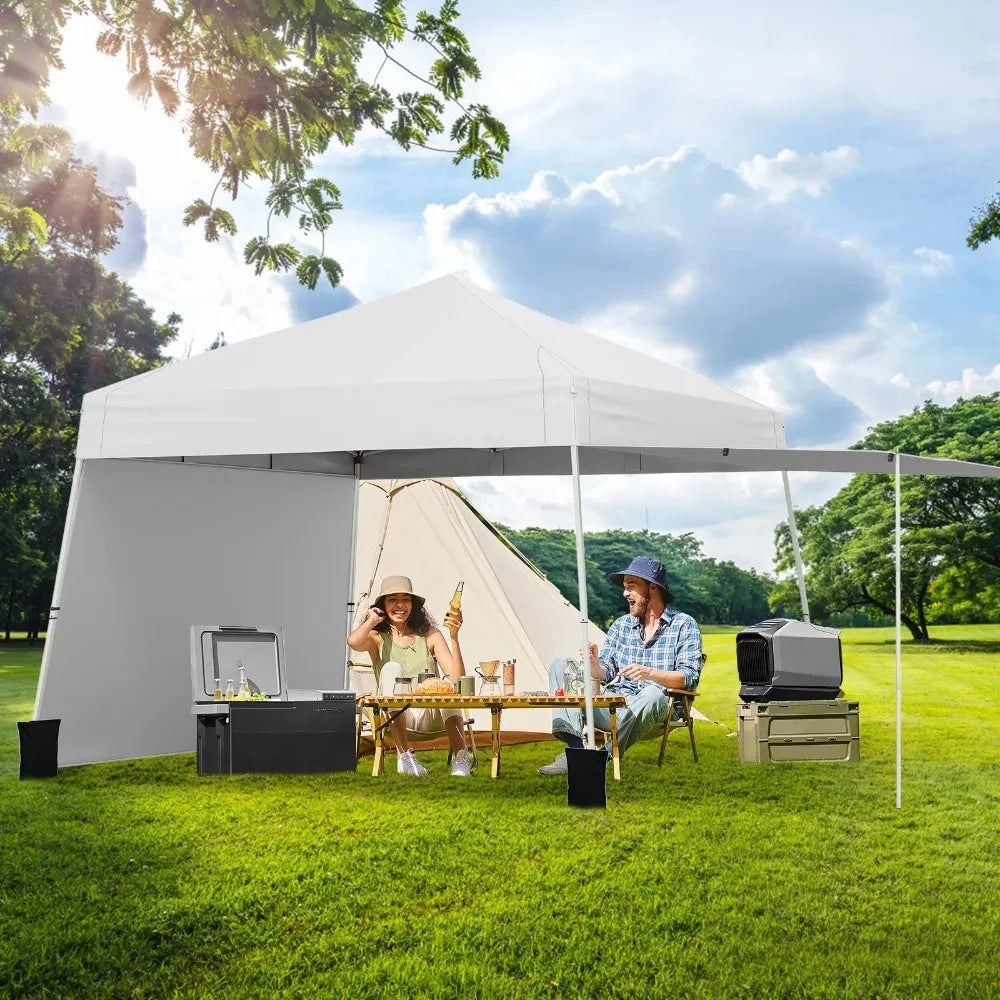 10×10 ft Pop-Up Canopy Tent with Wheeled Carry Bag