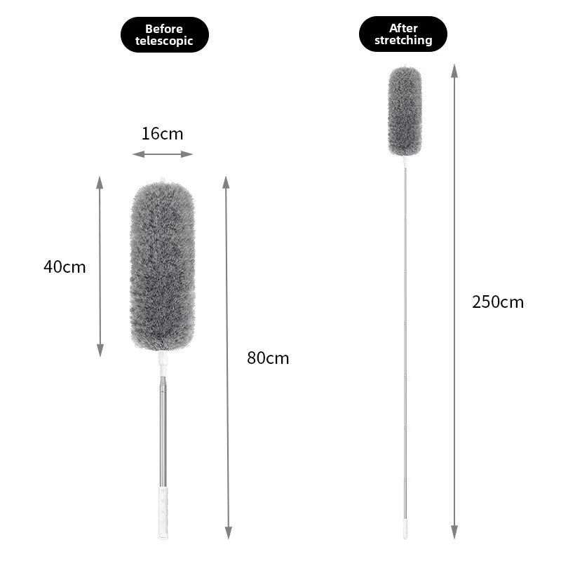 Extendable Microfiber Duster Pole