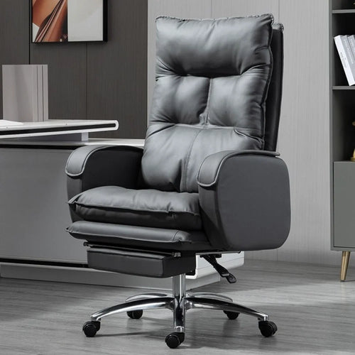 Ergonomic Executive Leather Office Chair