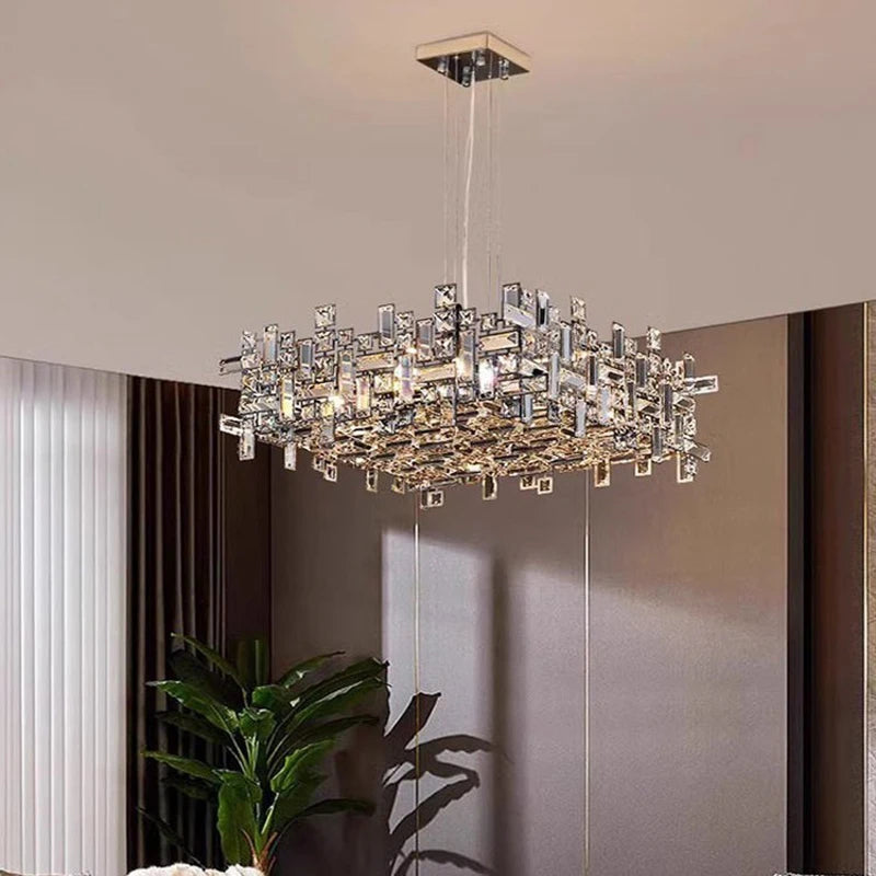 Luxury Italian Crystal Chandelier
