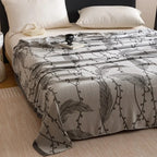Bamboo Fiber Jacquard Cooling Blanket
