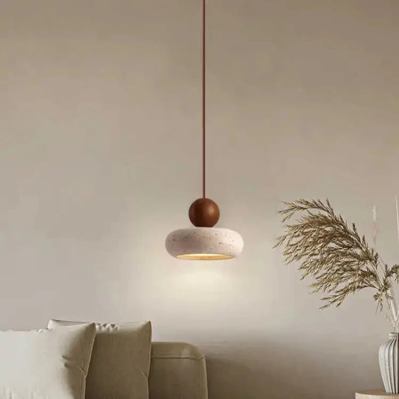 Natural Agate Stone Pendant Light