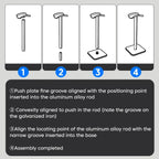 Stylish Aluminum Headphone Stand Holder