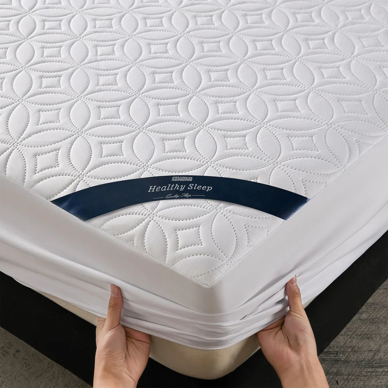 Soft Waterproof Quilted Mattress Cover