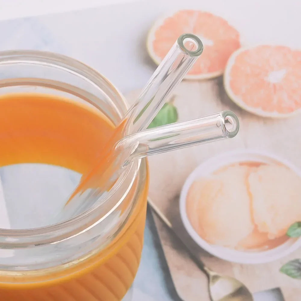 Premium 8mm Borosilicate Bubble Straws