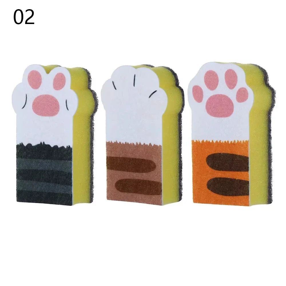 Cat Paw Cleaning Dish Sponge