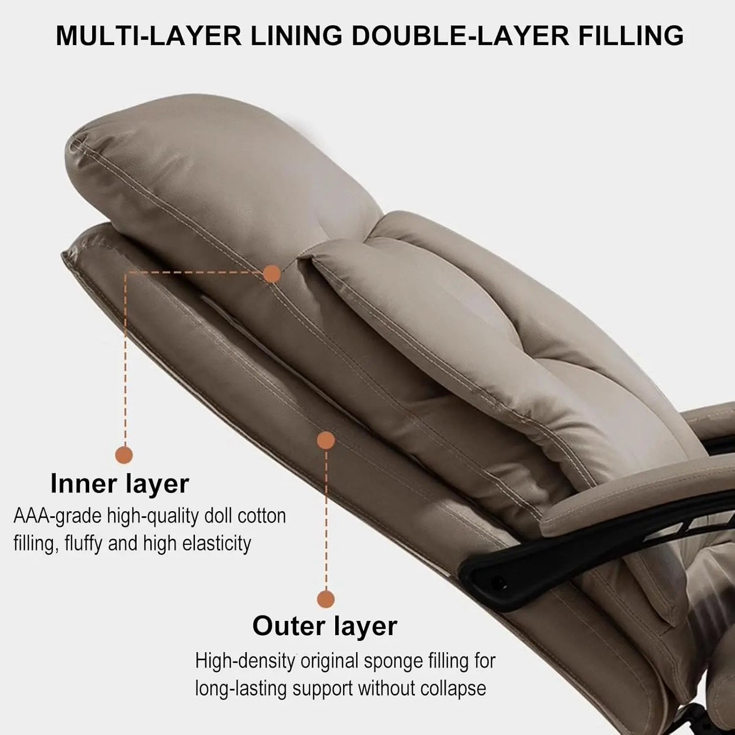 Reclining Executive Office Chair