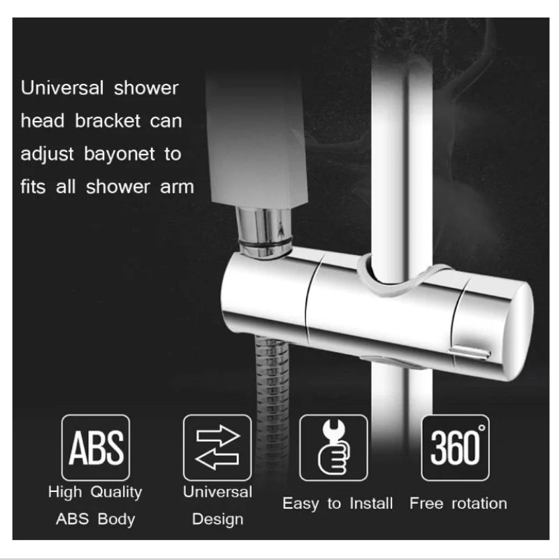 360° Rotating Shower Bracket